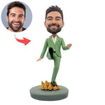 Benutzerdefinierter lustiger Wackelkopf mit einzigartigen Ausdrücken