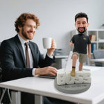 Benutzerdefinierter Wackelkopf mit Boss-Thema