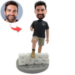 Benutzerdefinierter Wackelkopf mit Boss-Thema