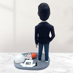 Individuelle Wackelkopffigur mit Zubehör