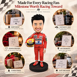 Custom Racer Bobblehead Gift