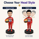 Custom Racer Bobblehead Gift