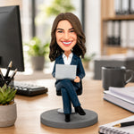 She Runs the Room. Now She Runs the Desk.