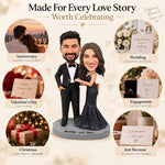 Prom Couple Custom Bobblehead