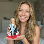 Custom Female BOSS Bobblehead - BOSS DAY GIFT