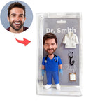 Individuell gestaltete Arzt-Actionfiguren-Spielzeugbox