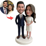 Personalisierte Braut- und Bräutigamfiguren als Hochzeitsgeschenke