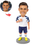 WM-Geschenk für Fans – Individuelle Fußballspieler-Wackelkopffigur