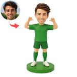 Personalisierte Wackelkopffigur als Geschenk für Fußballfans