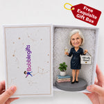 Personalisiertes Geschenk zum offiziellen Ruhestand für sie
