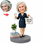 Personalisiertes Geschenk zum offiziellen Ruhestand für sie