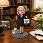Personalisiertes Geschenk zum offiziellen Ruhestand für sie