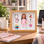 Personalisierte 3D-Figur-Schattenbox – Individuelles Geschenk für jeden Anlass