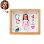 Personalisierte 3D-Figur-Schattenbox – Individuelles Geschenk für jeden Anlass