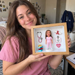 Personalisierte 3D-Figur-Schattenbox – Individuelles Geschenk für jeden Anlass