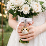 Personalisierter Katzen-Schlüsselanhänger mit Namen vom Foto
