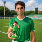 Personalisierte Wackelkopffigur als Geschenk für Fußballfans