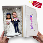 Wedding Couple Custom Bobble Head