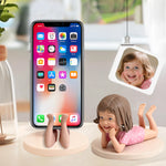 Personalisierter Handyhalter mit Kinderfigur
