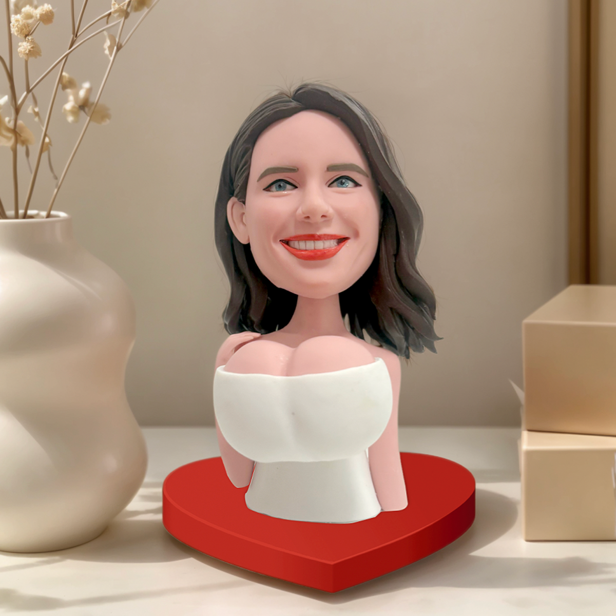 Personalisiertes Lustiges Wackelkopf-Figur als Geschenk