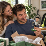 Kundenspezifischer Tennisspieler Bobbleheads im weißen Jersey