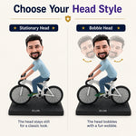 Personalized Bike Rider Bobblehead