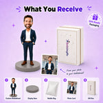Personalisierte Wackelkopf-Figur