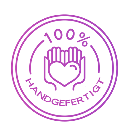 <p>100 % handgefertigt von Künstlern</p>