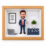 Personalisierte 3D-Figur-Schattenbox – Individuelles Geschenk für jeden Anlass