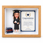 Personalisierte 3D-Figur-Schattenbox – Individuelles Geschenk für jeden Anlass