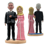 Custom Bobblehead Eltern Jubiläum