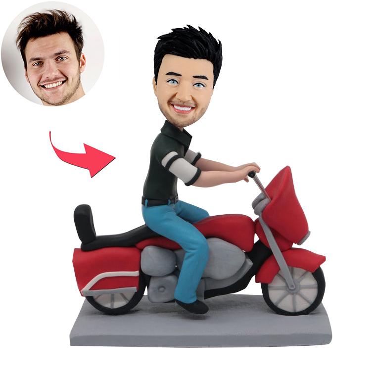 Fun Fun Bobbleehead zum Fahren von Motorrädern